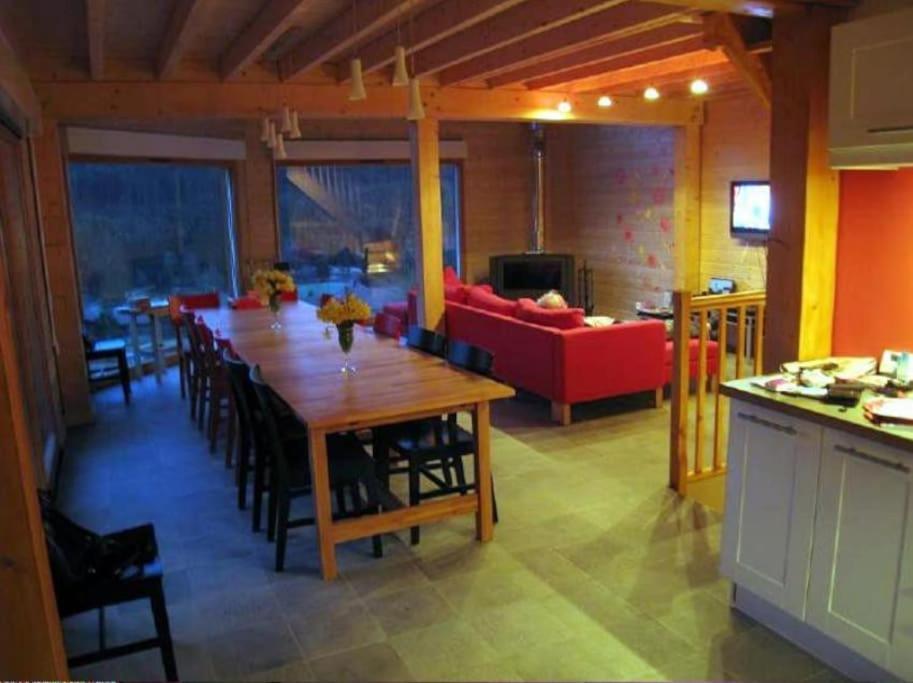 Grand Valtin : Chalet Ecolo 4 Etoiles 14 Personnes Ban-sur-Meurthe-Clefcy ภายนอก รูปภาพ