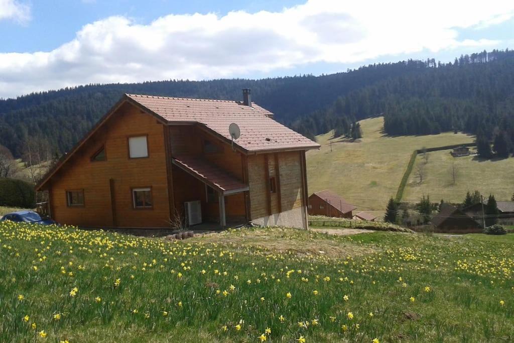 Grand Valtin : Chalet Ecolo 4 Etoiles 14 Personnes Ban-sur-Meurthe-Clefcy ภายนอก รูปภาพ