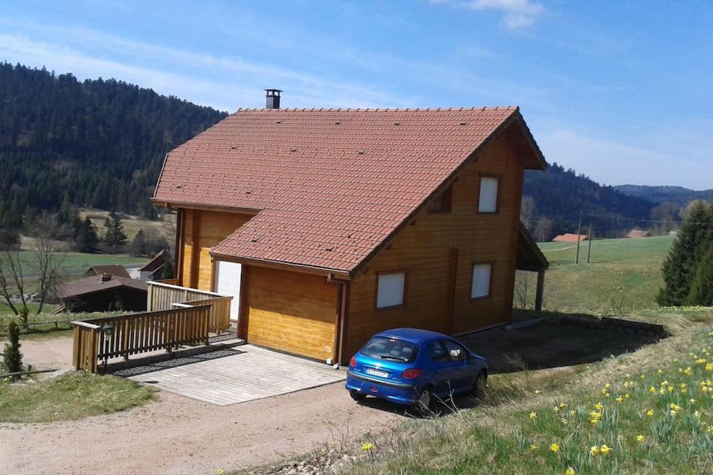 Grand Valtin : Chalet Ecolo 4 Etoiles 14 Personnes Ban-sur-Meurthe-Clefcy ภายนอก รูปภาพ